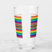 Verre nuances de couleur arc-en-ciel (Gauche)