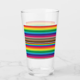 Verre nuances de couleur arc-en-ciel