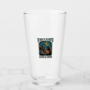 Verre Nuit effrayante d'Halloween Horreur Vintage Épouva