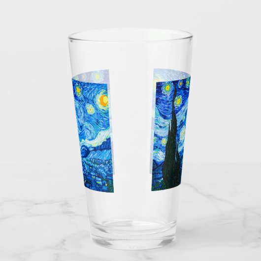 Verre Nuit Van Gogh Starry (Gauche)