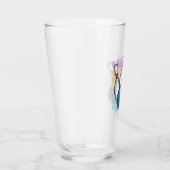 Verre numériquement bowling peint (Droite)