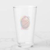Verre numériquement conception de basket-ball peint (Dos)