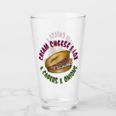 Verre NYC Nova Bagel Cream Cheese Capers Lox Onions (Devant)
