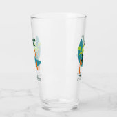 Verre Oasis moderne de palmiers du milieu du siècle (Gauche)