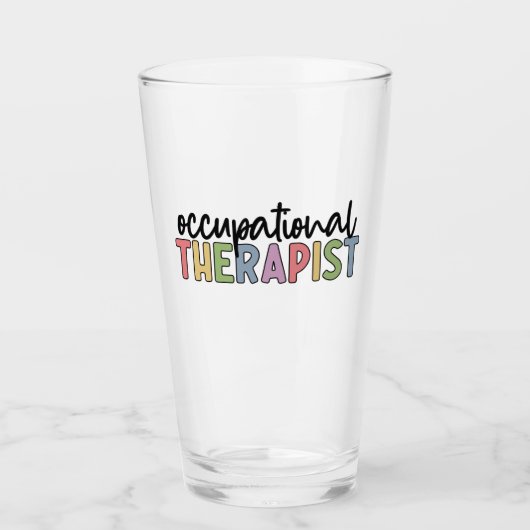 Verre Occupational Therapeuy (Devant)