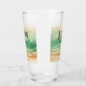 Verre Ocean Sand Beach Mariage Saison Été (Gauche)