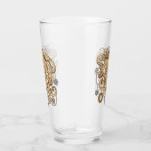 Verre Octopus Steampunk Surreal Retro Style Machine (Droite)