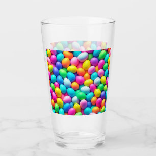 Verre Oeuf de Pâques aux couleurs vives/Printemps