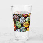 Verre OEufs de Pâques piqués (Dos)