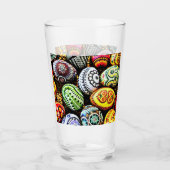 Verre OEufs de Pâques piqués (Devant)