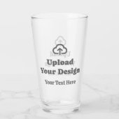 Verre Œuvre d'art plus texte (Dos)