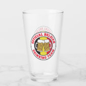 Verre officiel de l'équipe de boisson belge (Dos)