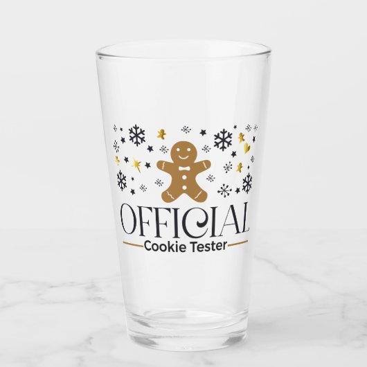 Verre officiel de Tester de Cookie (Devant)