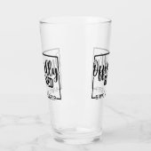 Verre Officiellement à la retraite Apportez-moi une bièr (Gauche)