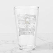 Verre Oh Deer Funny Citation de bière Rustic Man Cave (Dos)