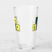 Verre Oh Snap Funny Élément Chimie Enseignant Sciences (Gauche)