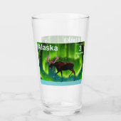 Verre Oie auréole du Nord - Pointe de l'Alaska (Dos)