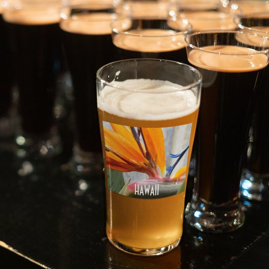 Verre Oiseau de Hawaï du Paradis Plante Floral