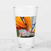 Verre Oiseau de Hawaï du Paradis Plante Floral (Devant)