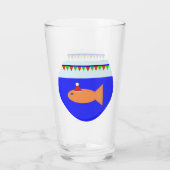 Verre Oiseau de Noël (Dos)
