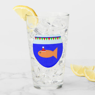 Verre Oiseau de Noël