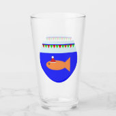 Verre Oiseau de Noël (Devant)