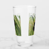 Verre Oiseau-noir à ailes rouges - Série d'oiseaux Jardi (Droite)