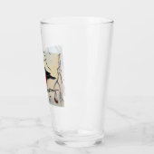 Verre Oiseau rouge (Gauche)