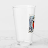 Verre Oiseau rouge (Droite)