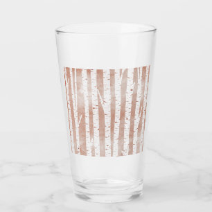 Verre Oiseaux illustrés