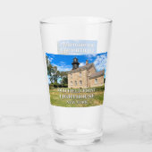 Verre Old Field Point Lighthouse, New York Pint Glass (Dos)