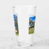 Verre Old Field Point Lighthouse, New York Pint Glass (Gauche)