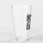 Verre Old Man Dan Carpenter Homme Lumber Builder Funny (Droite)