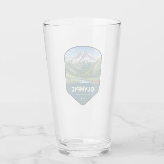 Verre Olympic National Park Shield (Dos)