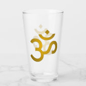 Verre Om devanagari (Dos)