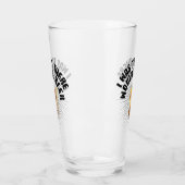 Verre On M'A Dit Qu'Il Y Aurait De La Bière (Gauche)