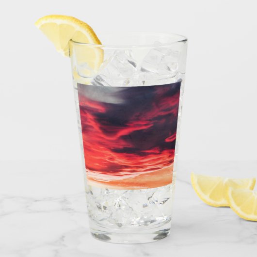 Verre onde féline (Devant glace)