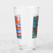 Verre Ondes colorées (Gauche)