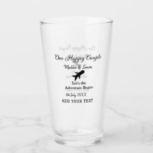 Verre One happy Couple, l'aventure commence co mariage