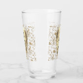 Verre Onglet de guitare de notes musicales personnalisée (Gauche)