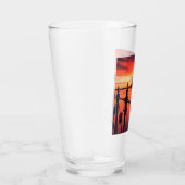Verre Opéra de Sydney Australie Orange Sky (Droite)