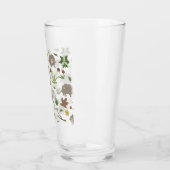 Verre Opossums dans un champ de baies (Gauche)