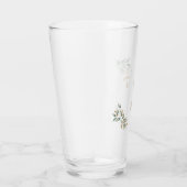 Verre or Noms Glam Foliage Mariage (Droite)