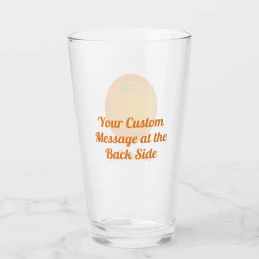 Verre Orange (Dos)