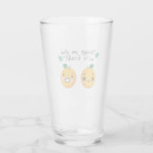 VERRE ORANGE QUOTE (Dos)