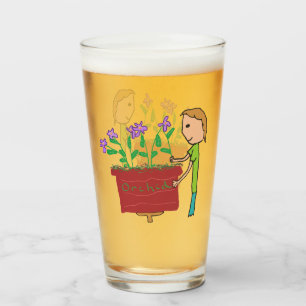 Verre Orchidée en croissance