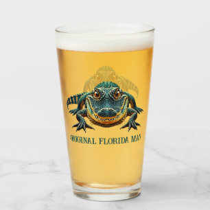 Verre Original Florida Man avec Alligator