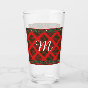 Verre Ornements de plaid de décoration de vacances de