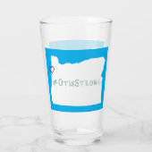 Verre Otis Strong Rope Coeur Blanc (Dos)