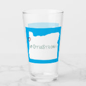 Verre Otis Strong Rope Coeur Blanc (Devant)